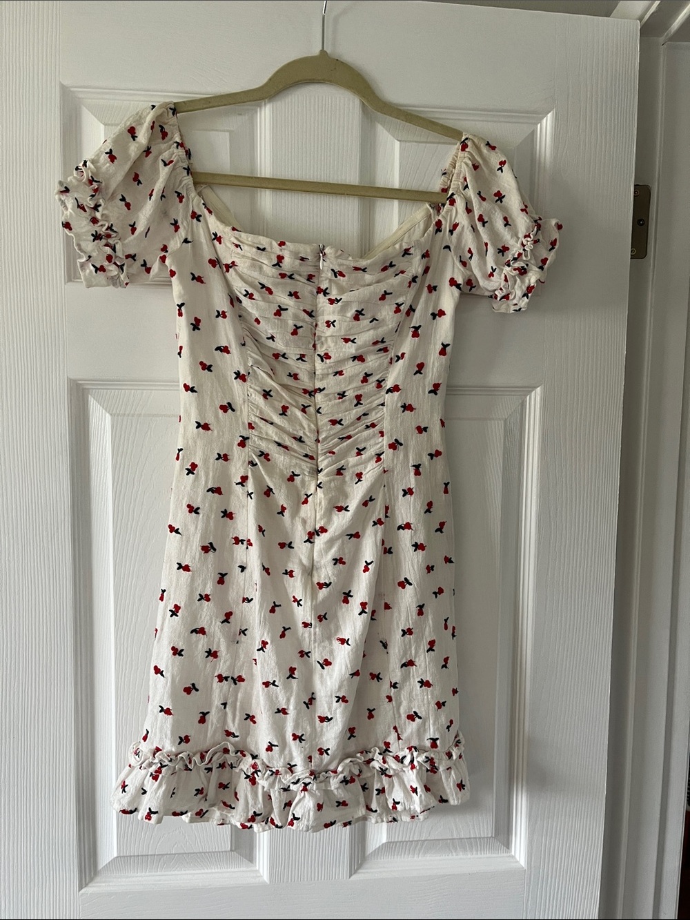 Zara embroidered cherry Dress 🍒 - Picture 8 of 14